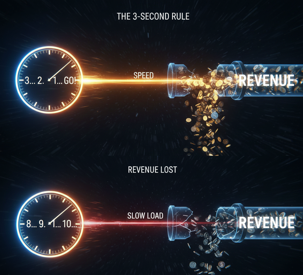 The 3-Second Rule: How Website Speed Directly Impacts Your Revenue